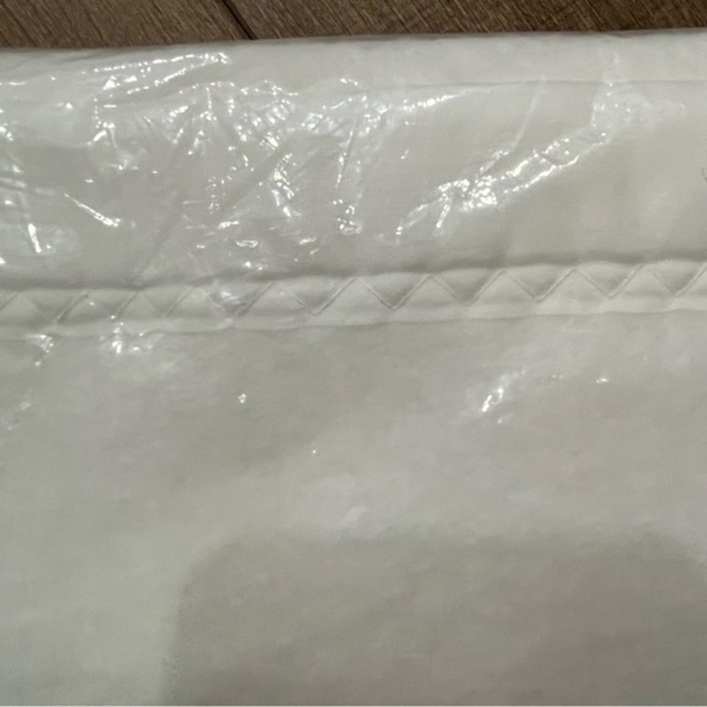 Vintage Beacon Baby Classic Virgin Acrylic Blanket 36 X 50”White Nylon Trim NWT‎ - Picture 5 of 6